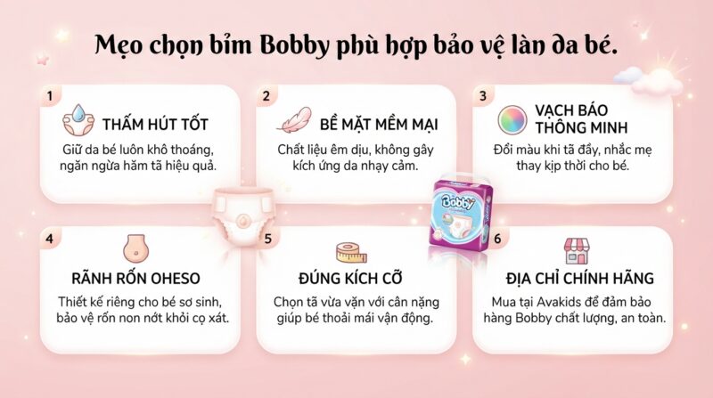 Vạch Báo Đầy Bỉm Bobby Ở Đâu? Hướng Dẫn Chi Tiết Để Mẹ Thay Tã Đúng Lúc