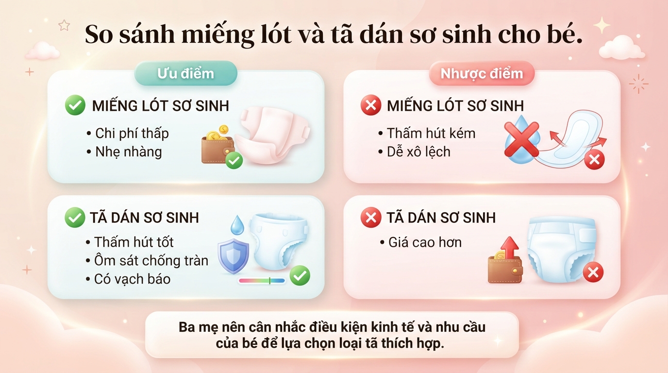 Bỉm có thiết kế rãnh rốn giúp bảo vệ cuống rốn chưa lành của bé.